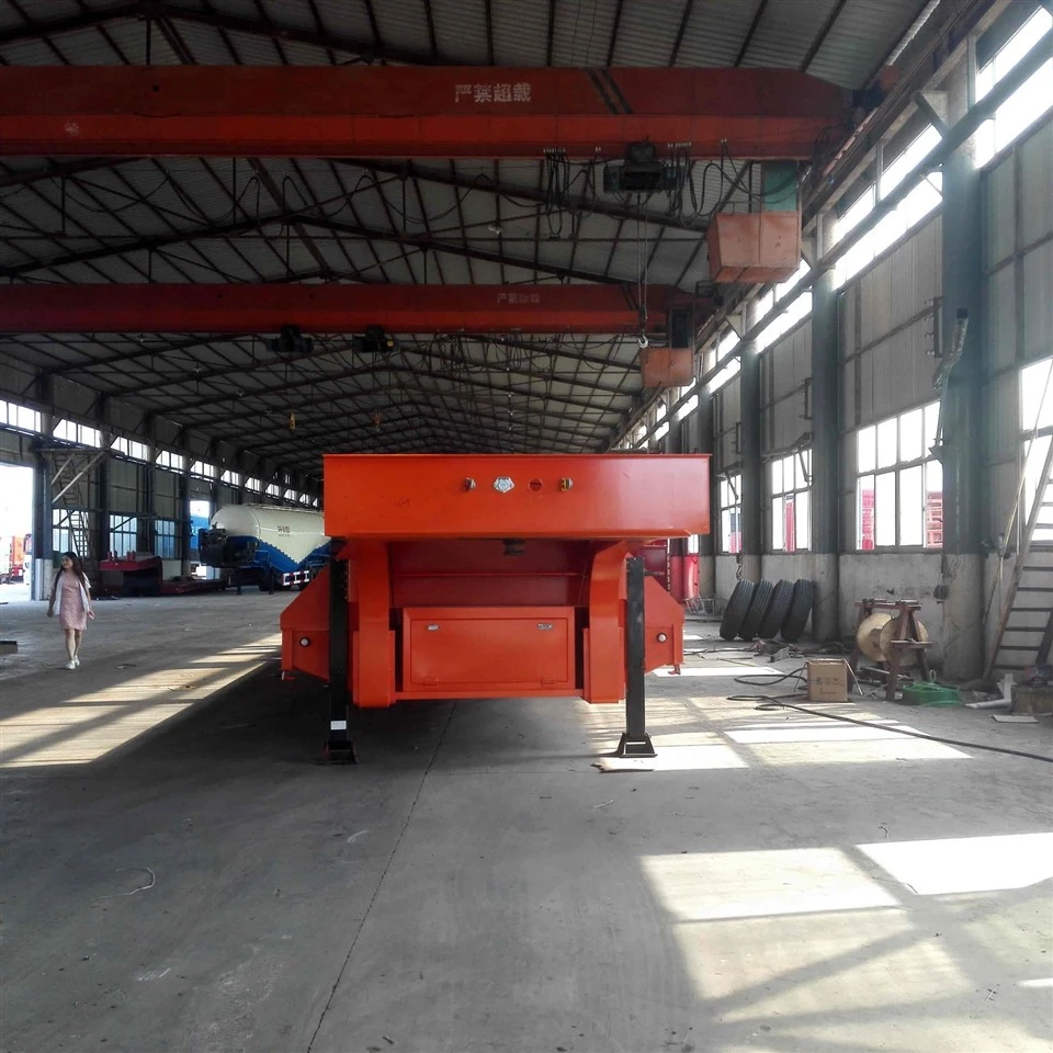 4-Axle Multi-function low flat semi-trailer (1)